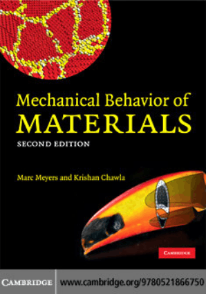 Mechanical Behavior Of Materials 2nd Edition By Marc Andre Meyers And ...